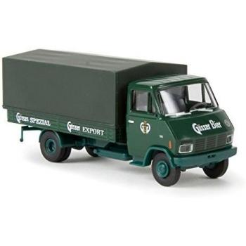 Steyr 590, Gösser Bier, Modellauto, Fertigmodell, Brekina 1:87