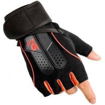 Breathable Wrist Wrap Fitness Gloves for Men and Women, Weightlifting Training Equipment
