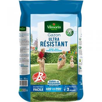 Gazon Ultra Résistant Label Rouge Vilmorin - 15 kg