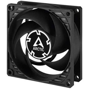 Ventilador de Caixa Arctic P8 80mm - Otimizado para Pressão, Baixo Ruído, 3000 RPM, Preto