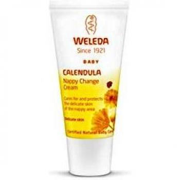 Creme de Mudança de Fralda Weleda Calendula 30ml - Protege e Cuida da Pele do Bebê
