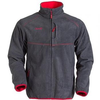 Izas Odiel Chaqueta Forro Polar, Hombre, Gris Oscuro, M