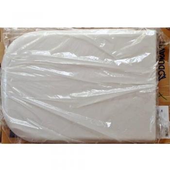 Abattant WC Standard Duravit D-Code Vital personnes à mobilité réduite Blanc Duroplast 0060310000