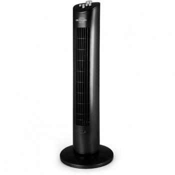 Orbegozo TW 0800 - Ventilador de torre con temporizador, bandeja para Esencias, 3 Velocidades, movimiento oscilante, 60 W