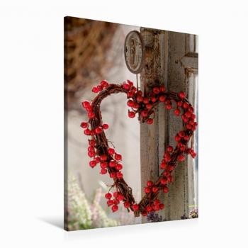 CALVENDO Premium Textil-Leinwand 60 x 90 cm Hoch-Format Aus Liebe zum Detail, Leinwanddruck von Kasia Bialy