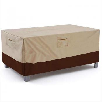 Couverture Rectangulaire de Table de Patio Véranda - Résistante et Imperméable pour Mobilier de Jardin