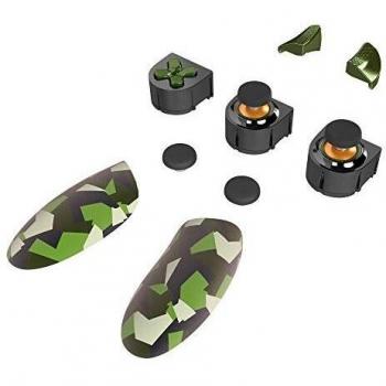 Thrustmaster eSwap X Pacote de Cores Verdes - Conjunto de 7 Módulos Camuflados para Xbox Series X|S e PC