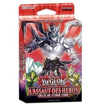 YU-GI-OH! Deck de Structure : L'Assaut des Héros - Version Francaise - SDHS