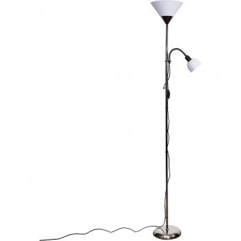 Mozz Black Chrome Floor Lamp