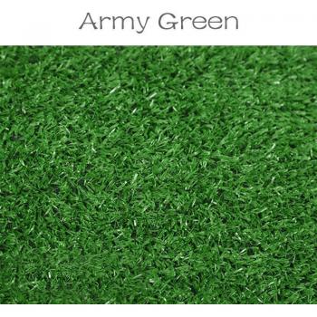 Gazon Synthétique Épais 15mm pour Intérieur et Extérieur, 50cm x 200cm, 1 Plaque