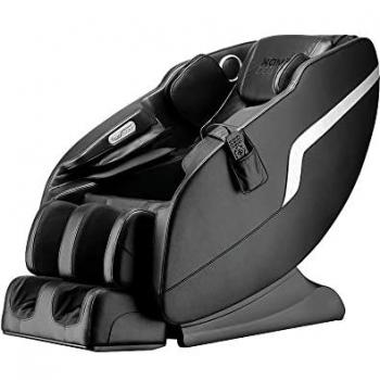 HOME DELUXE Massagesessel KELSO - Schwarz mit Zero-Gravity, Bluetooth und Heizfunktion