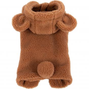 Plush Bear Cloak Pet Costume for Cats and Dogs - Halloween and Christmas Teddy Bichon Outfit