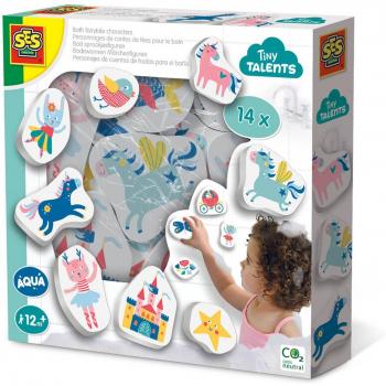 Jouet de bain en mousse - Personnages de contes de fées SES CREATIVE - Mixte - Dès 12 mois