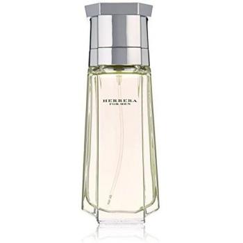 HERRERA FOR MEN Eau de Toilette Spray 100ml - Perfume masculino com notas frescas e aromáticas, ideal para uso diário, embalagem em spray de 100ml