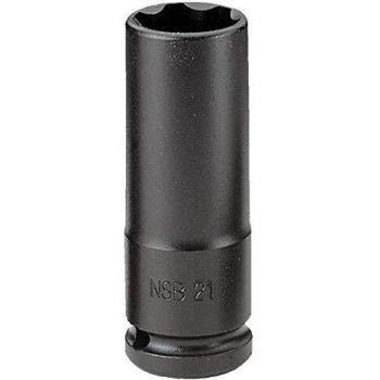 Facom 1/2 Drive Deep Thin Wall Hexagon Impact Socket 27mm