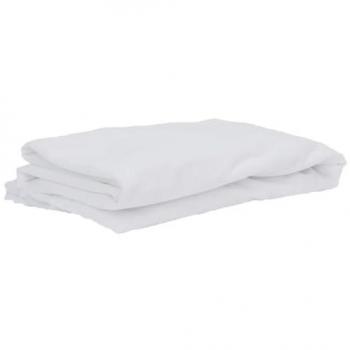 Protège-matelas imperméable blanc 100x220 cm vidaXL