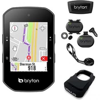 Bryton Rider S500 GPS Cycling Computer Bundle with Heart Rate Monitor and Cadence Sensor ANT+ / Bluetooth