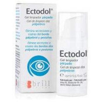 Ectodol Gel Limpiador de Párpados 15ml - Limpeza Suave e Eficaz para Olhos