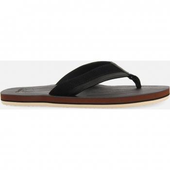 CHANCLAS NEGRAS CON CORTE BICOLOR PARA HOMBRE BRENT