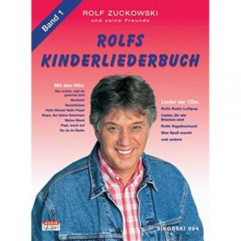 Rolfs Kinderliederbuch. Melodie, Akkorde, Gitarrengriffe: Rolfs Kinderliederbuch, Bd.1, Alle Lieder von Radio Lollipop, Was Spaß macht . . ., Rolfs Vogelhochzeit u. v. a.