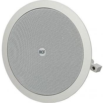 RCF PL 60 High-Efficiency 6W Ceiling Speaker, IP44 Rated, White