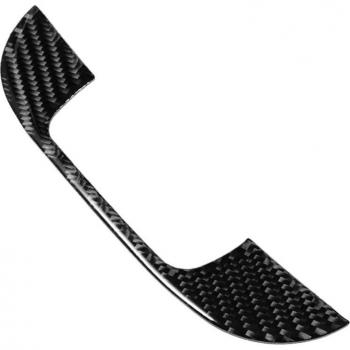 Carbon Fiber Central Armrest Storage Box Panel Covers for Infiniti Q50 Q60 Interior Accessories