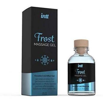 Intt Gel de Massagem com Efeito Frio 30ml - Óleo de massagem efeito frio, fórmula gelificada, proporciona sensação refrescante, auxilia na circulação sanguínea, ideal para massagens relaxantes e revitalizantes, contém extratos
