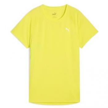 PUMA Damen Laufshirt Velocity Kurzarm XL Lemon Sherbert