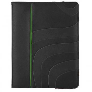 Maroo Kope - Leather Protective Folio Case for iPad Air - Graphite Black