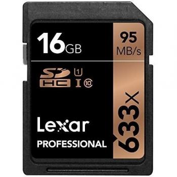 Lexar Professional LSD16GCB1EU Scheda di Memoria SDHC 633x da 16 GB, UHS-I