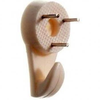 HARDWALL PICTURE HOOK WALL MOUNT HARD WALL PINS MEDIUM 30MM