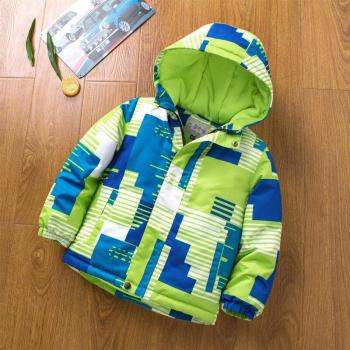 Kids Windproof Waterproof Fleece Ski Suit Set for Winter Snowboarding and Skiing