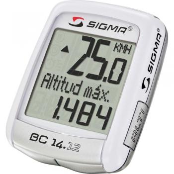 Sigma Sport BC14.12 ALTI Wired Cycle Computer - White
