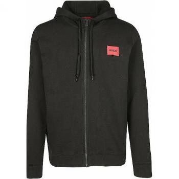Sudadera con capucha Daple negro HUGO para hombre