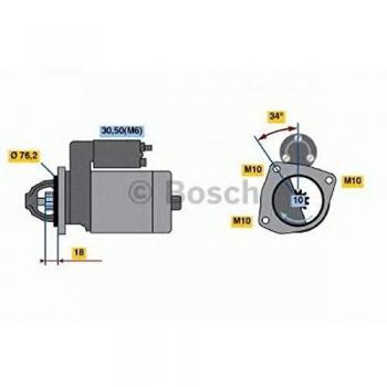 BOSCH 986020900 Bosch Mot.Alt. Nuovi,