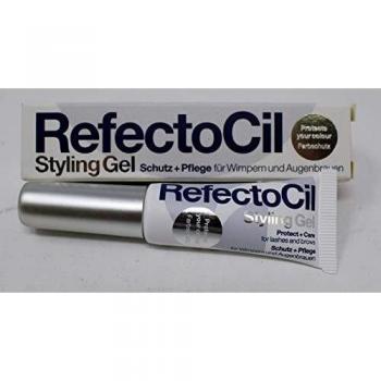 Refectocil Styling Gel 9ml - Gel de Estilo para Sobrancelhas e Cílios, fórmula à base de água, proporciona fixação duradoura, acabamento natural e brilho leve, ideal para modelar sobrancelhas