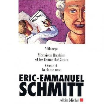 Eric-Emmanuel Schmitt Buchbox 3 Bände: Milarepa, Monsieur Ibrahim und die Blumen des Korans, Oscar und das rosa Kleid
