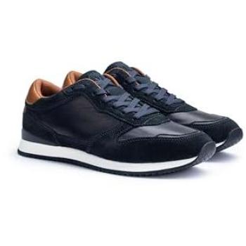 LLOYD Herren Sneaker Low-Top Veloursleder Blau Größe 45