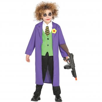 Déguisement Bouffon Fou Inspiré de Batman pour Enfant 5-6 Ans