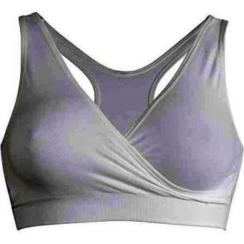 Medela Schlaf Bustier Sujetador de lactancia, Blanco (weiß), Talla L, para Mujer