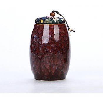 Modern Ceramic Tea Caddy - Portable Kung Fu Tea Set Storage Jar and Home Decor Accessory