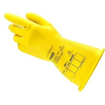 Ansell Low Voltage Electrical Insulating Glove Class 0 Yellow L ANRIG011YL