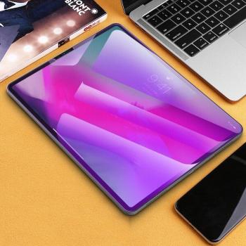Protecteur d'écran en verre trempé anti-bleu pour iPad Pro 12.9, 11, 10.5 et 9.7 - Lot de 2 pièces