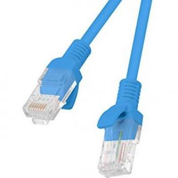 Lanberg 3m Blue Cat5e U/UTP Network Cable RJ45
