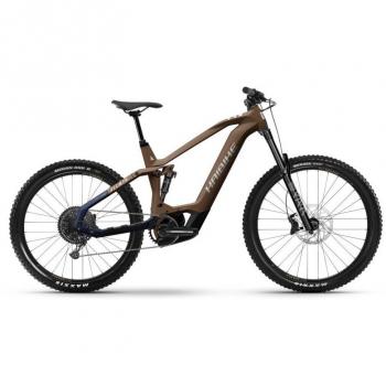 Haibike AllMtn CF 8 E-Mountainbike braun - M