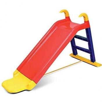 Scivolo per bambini con scale e piattaforma di arrivo, perfetto per divertimento all'aria aperta