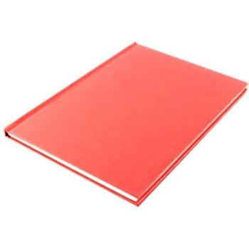 Anker A5 Red and White Ruled Notebook