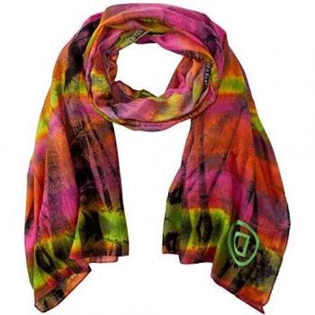 Desigual Damen Foul_green Flash Schal, Rot