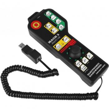 High-Performance CNC Engraving Machine Manual Controller with USB Connector and 6-Axis Control for Mach3 System