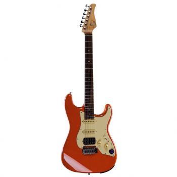Guitarra Eléctrica Multiefectos GTRS P800 Fiesta Roja Inteligente con Funda
